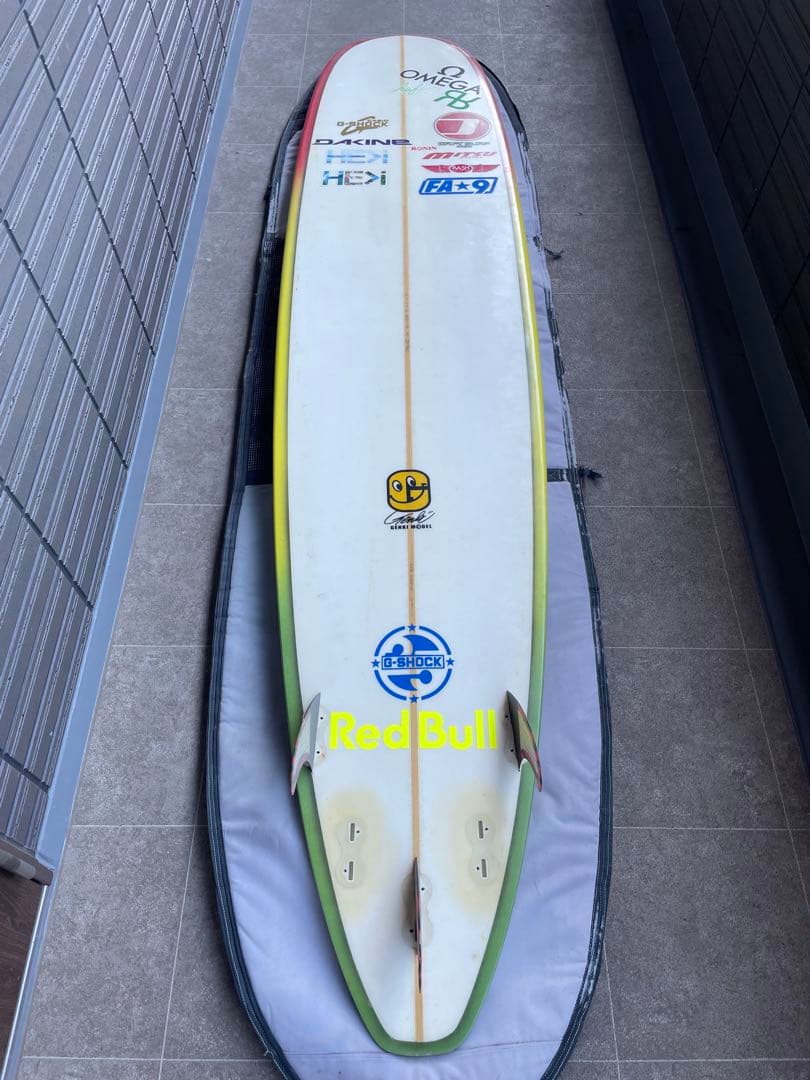 おもちミッツサーフボード9ft EPS Genkiモデルフィン＆リーシュ付