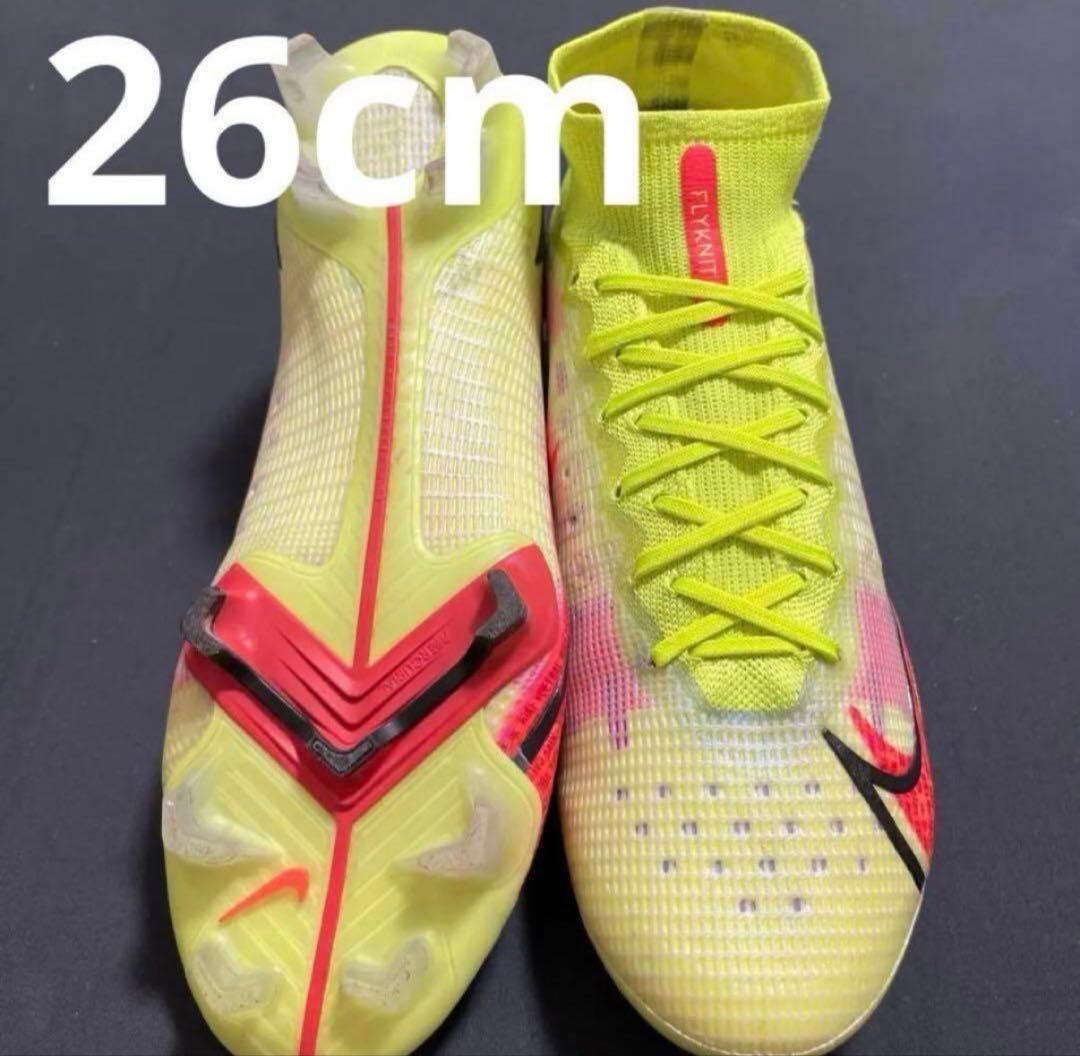 NIKE マーキュリアルスーパーフライ8 FG 26cm 36