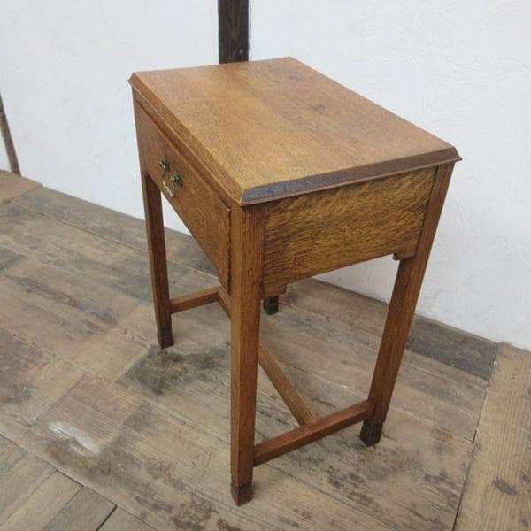 イギリス アンティーク 家具 サイドキャビネット ナイトテーブル 6080e