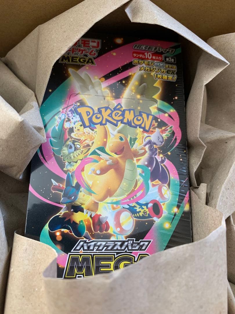 ポケモンカード MEGAドリームex 1BOX シュリンク付き　ポケセン当選品