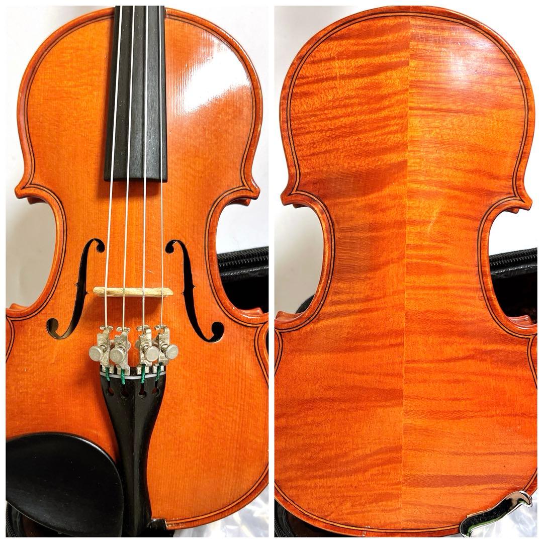 【美品・美虎杢】GLIGA バイオリン 1/10 2001年製グリガ　ルーマニア