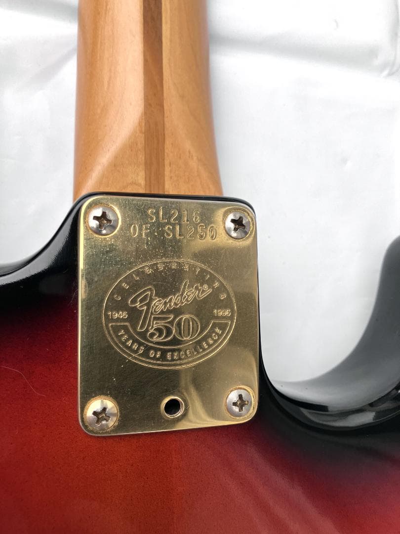 Fender USA フェンダーストラト　貴重！世界限定250本　レフティー　左