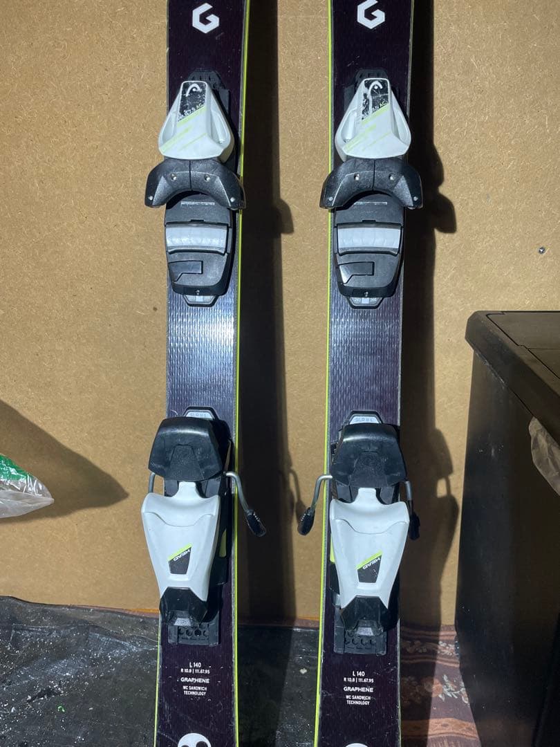 HEAD ジュニアスキー板　140cm