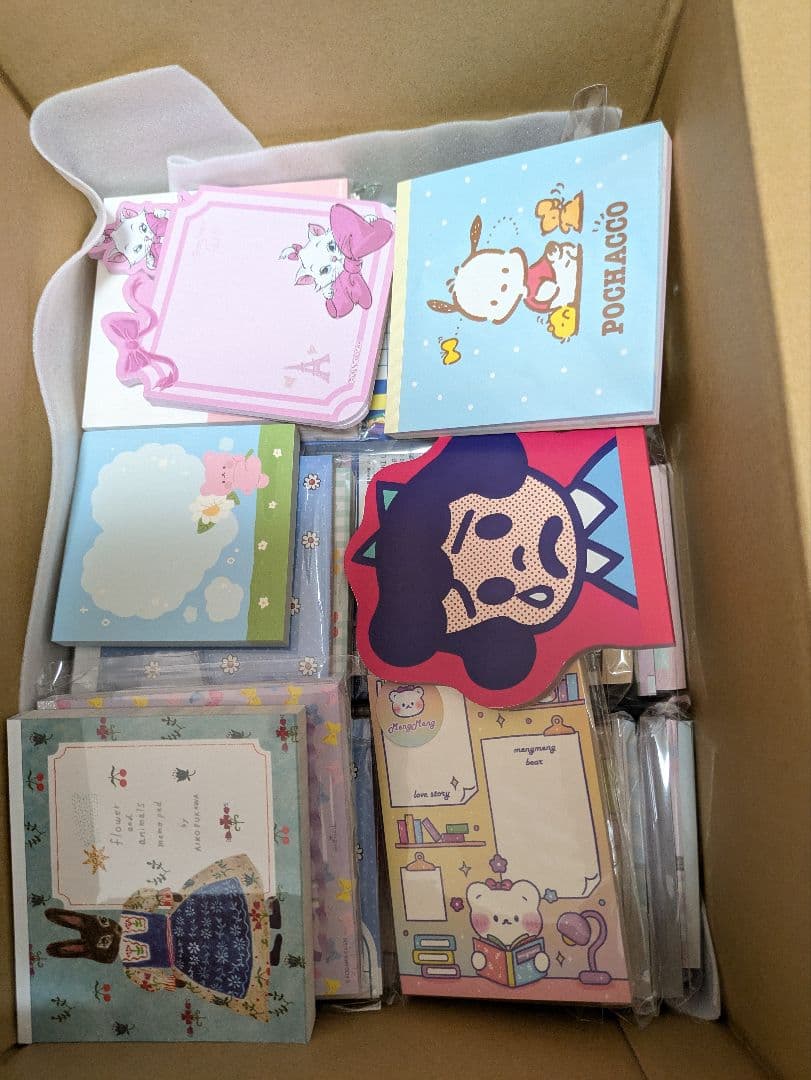 メモ帳　大量ぼっくすD ８０サイズ