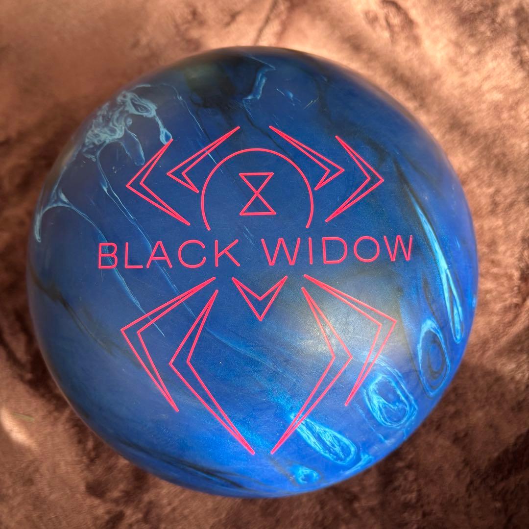 ブラックウィドーマニア 15p ボウリングボール ハンマー レジェンドスター