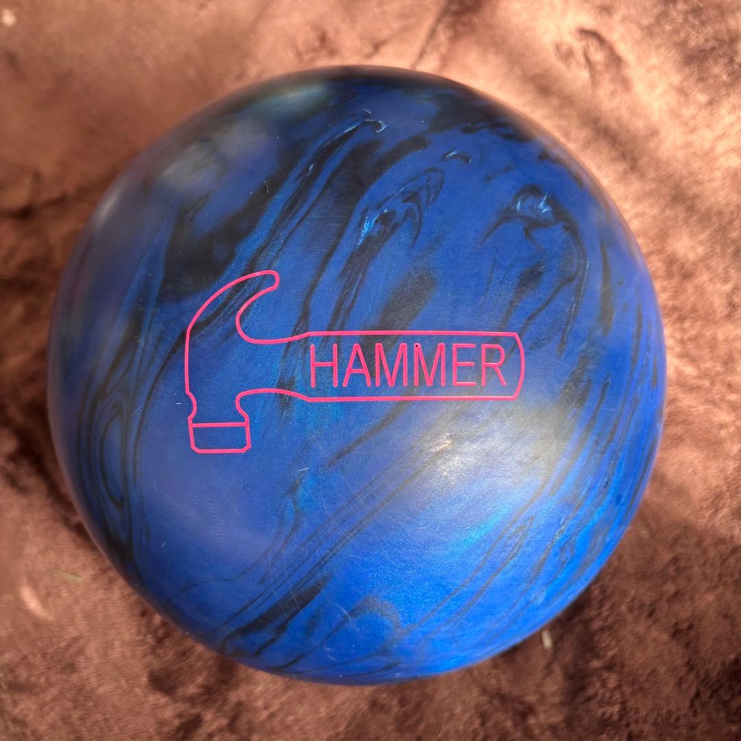 ブラックウィドーマニア 15p ボウリングボール ハンマー レジェンドスター