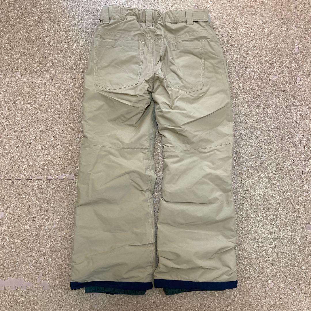 【美品】バートン BURTONキッズ上下 セット子供Sサイズ 120紺赤ベージュ