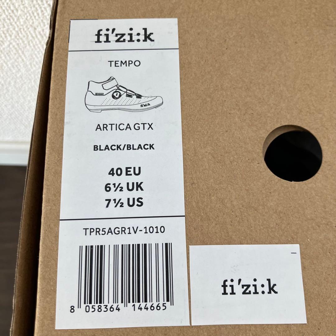 フィジークfizik tempo Artica gtx 40EU ブラック冬用