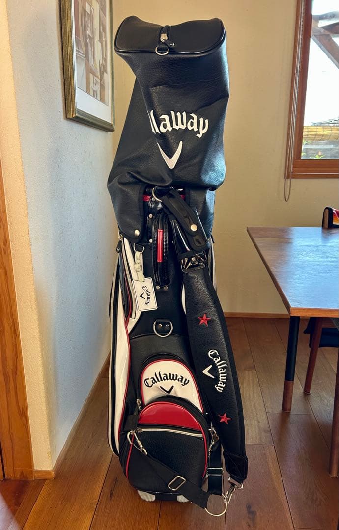 Callaway キャディバッグ 黒系/カバー付