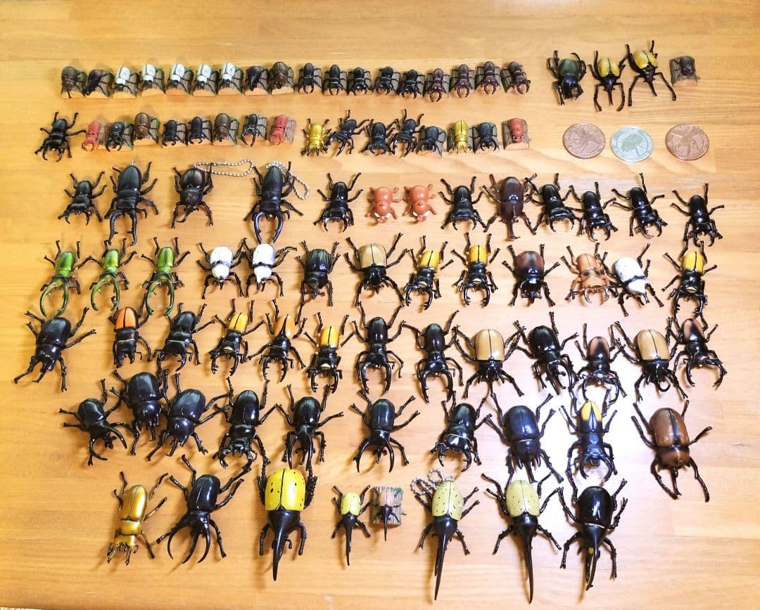 【希少】「甲虫王者ムシキング」フィギュア・メダル　スペシャルセット