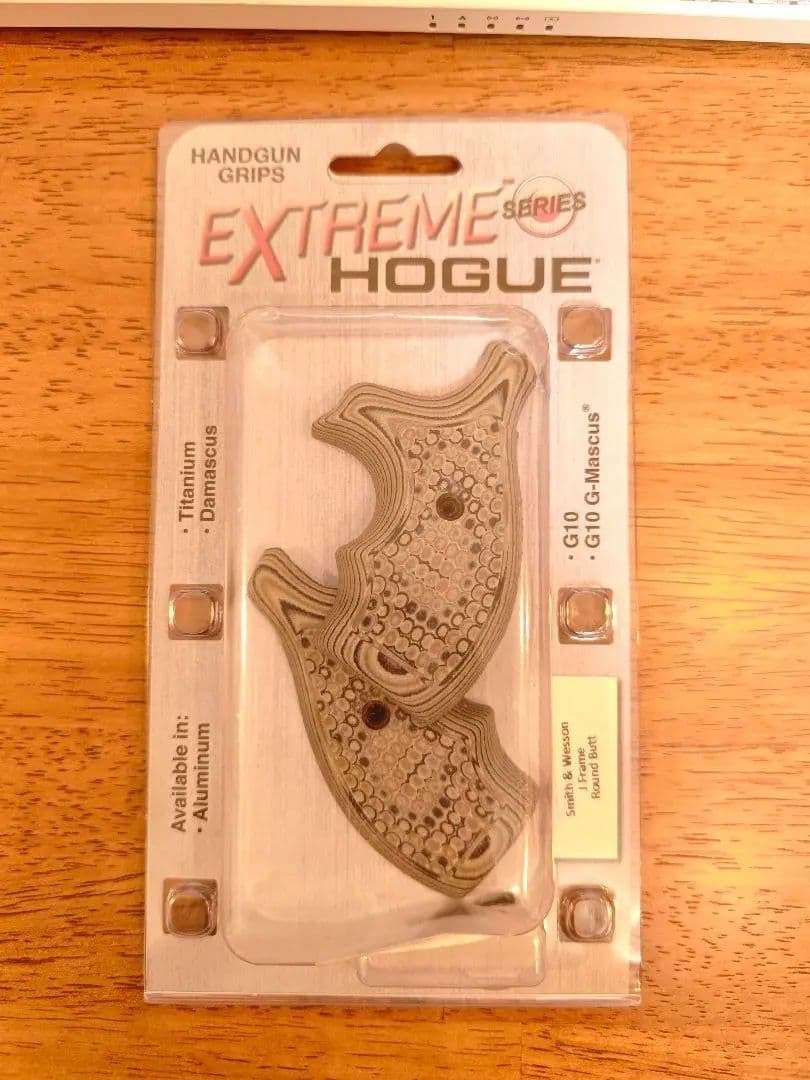 HOGUE S＆W Jフレーム G10グリップ