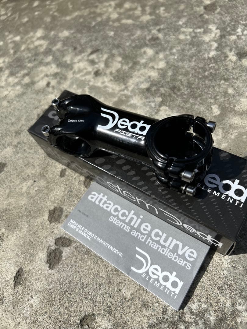 Deda ステム 31.8mm 90mm ブラック　pista ピスト　70°