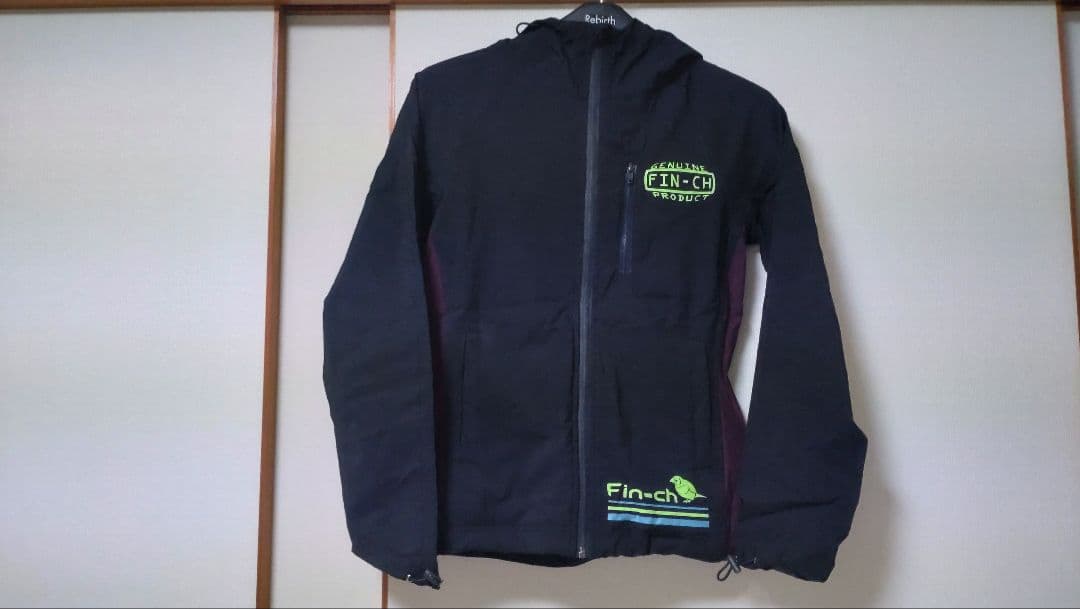 Fin-ch Finch フィッシングジャケット 黒 ウォルフライト