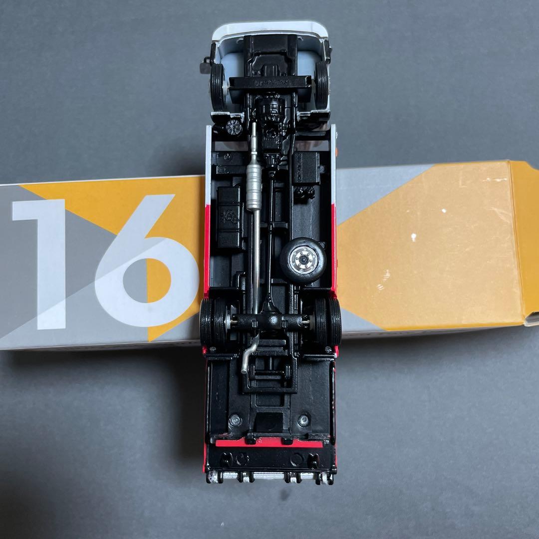 ミニカー HINO300 world champion flatbed tow truck