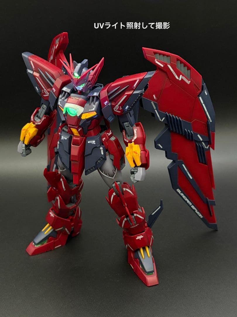 MG 1/100 ガンダムエピオン EW 成形色シャドウ吹き半光沢トップコート