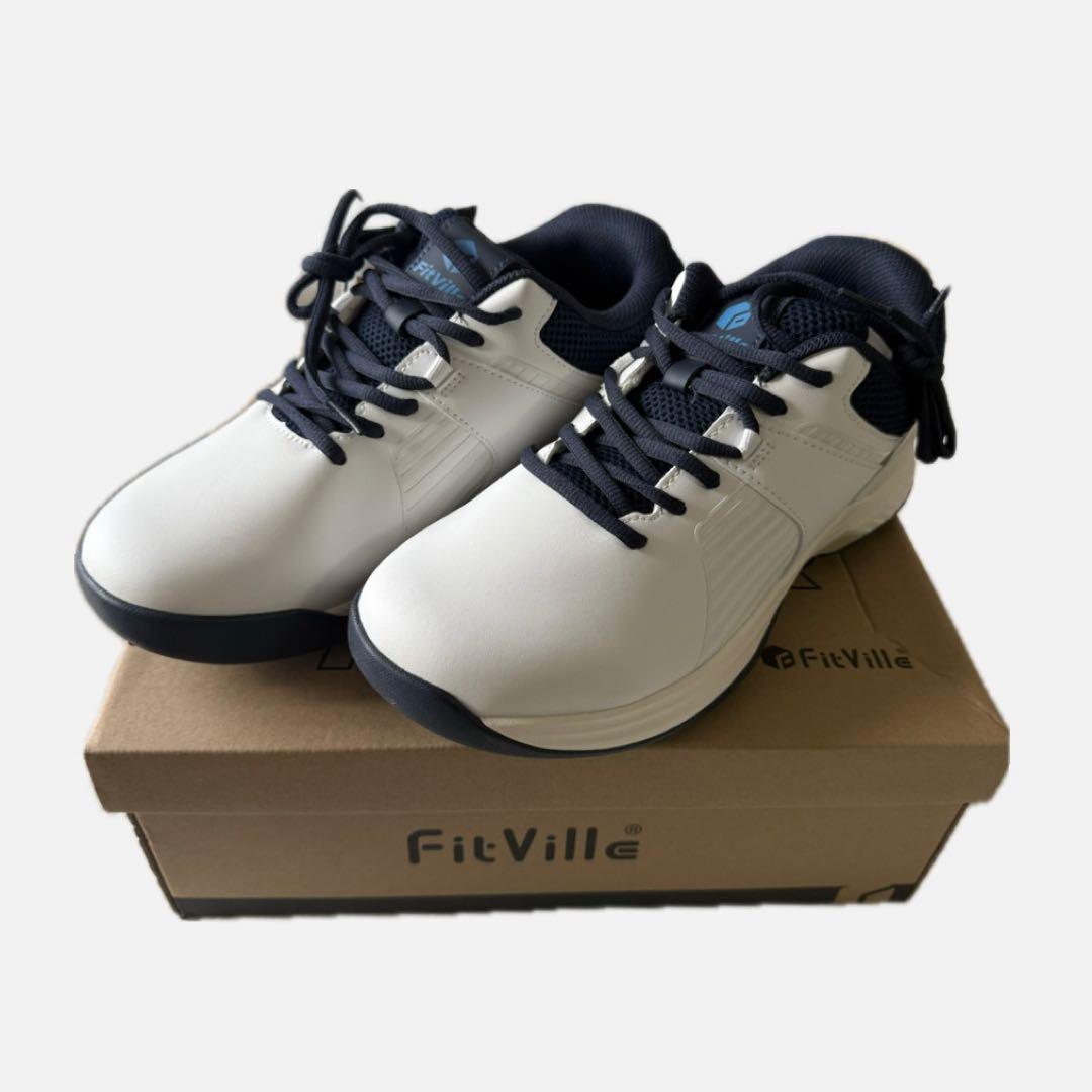FitVille メンズ ゴルフシューズ SpeedEX V4