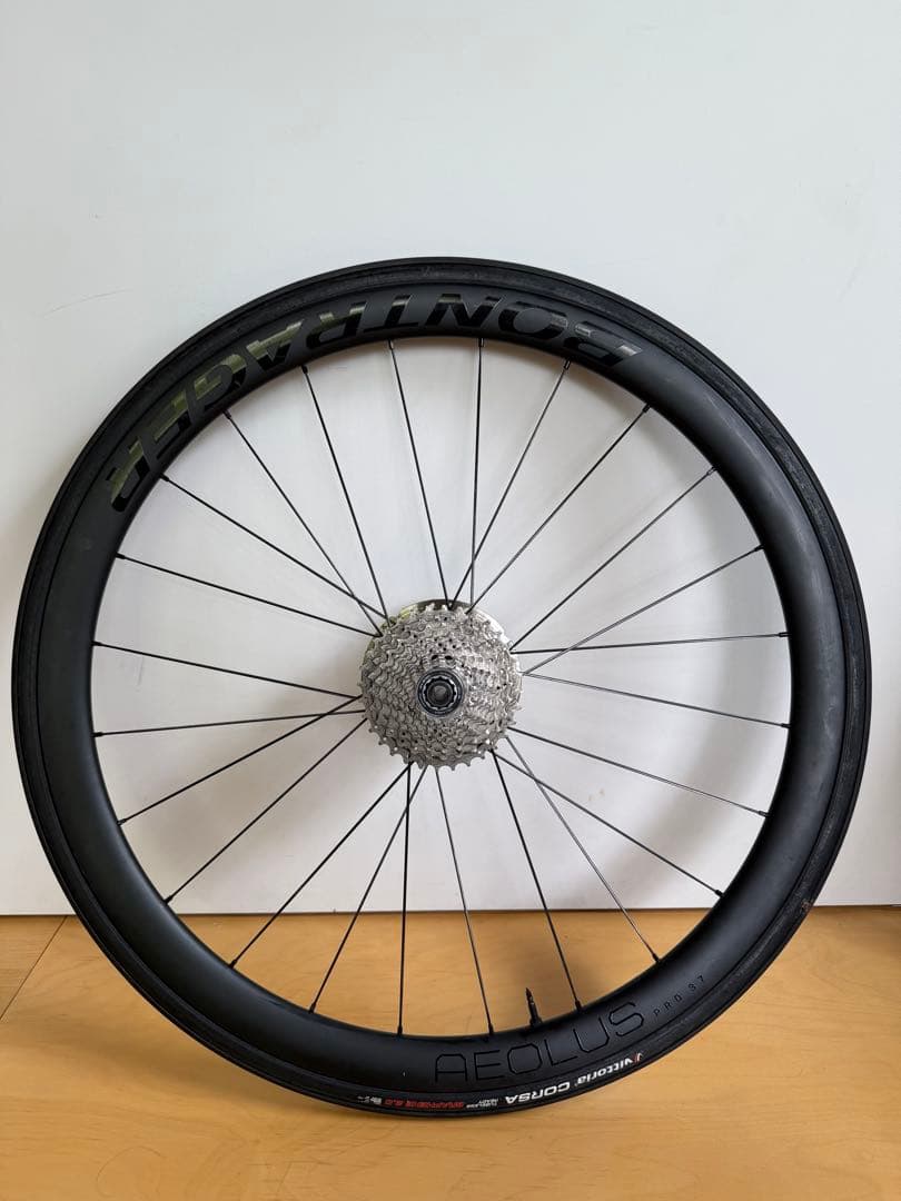 ボントレガー Aeolus Pro 37 カーボンホイール前後 おまけ付き