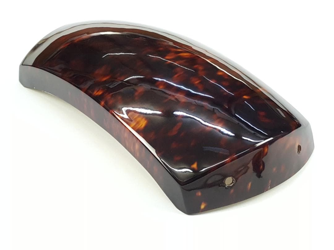 津軽三味線 本鼈甲 胴掛け 天神キャップ 高級天然素材