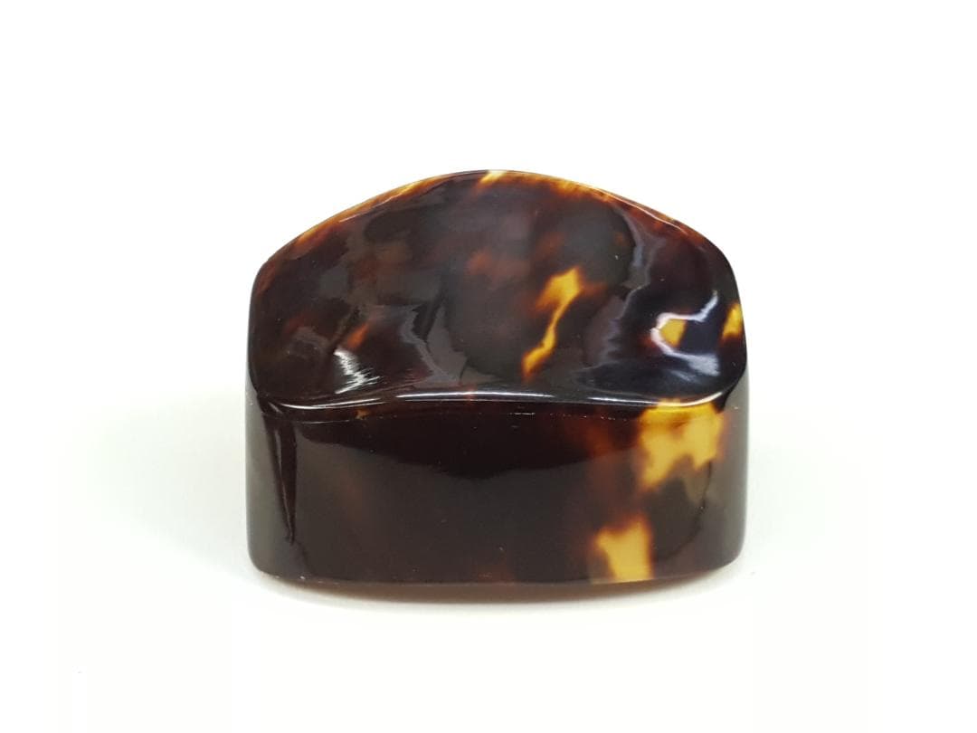 津軽三味線 本鼈甲 胴掛け 天神キャップ 高級天然素材