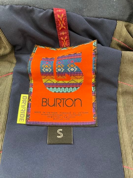 バートン　Burton  スノボウェア　上下セット　S