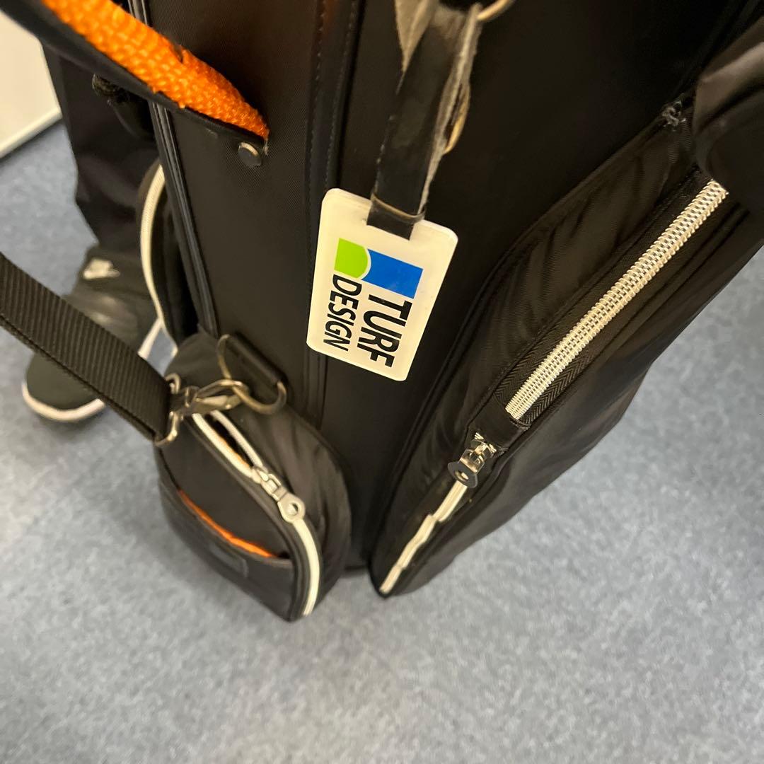 TURF DESIGN 黒 キャディバッグ