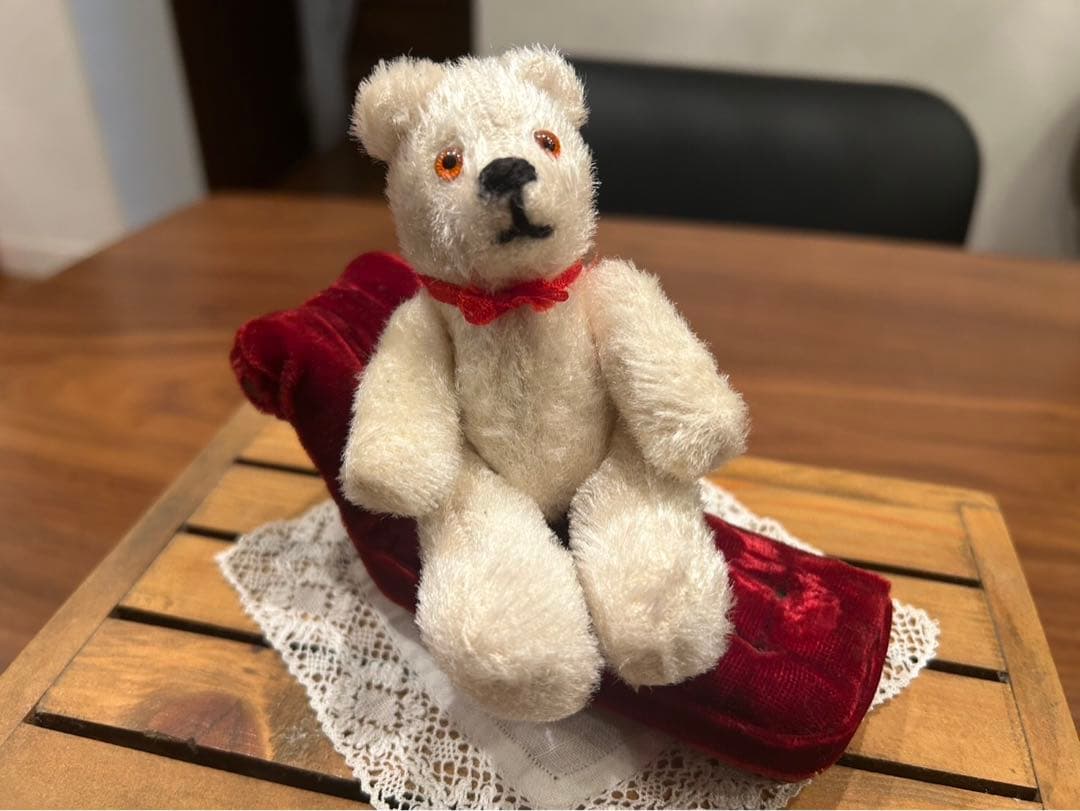 ドール用　ソファ　長椅子　チェア　フランス　アンティーク　ヴィンテージ