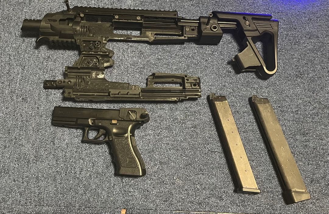 東京マルイ グロック18C CAA RONI カービンコンバージョンキットセット