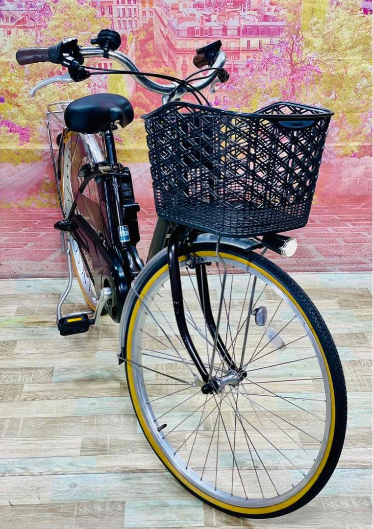 K2917 電動自転車パナソニック ママチャリ 26インチ 8.9Ah 送料無料