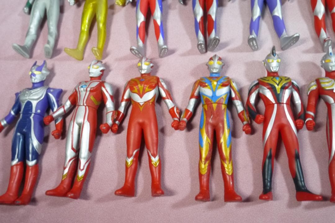 ウルトラヒーローシリーズ　800サイズ　新金型ソフビ　44体セット