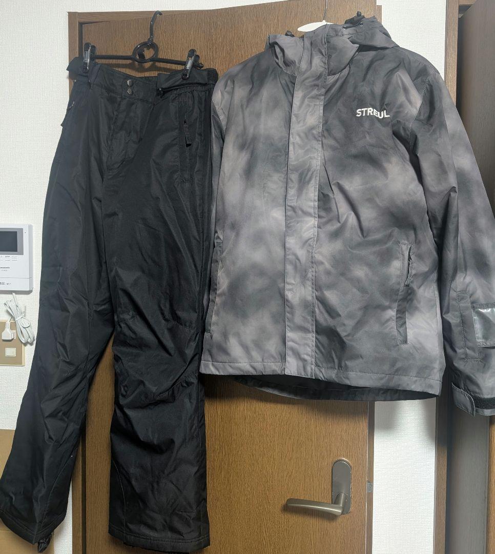 シュトロイレ スキーウェア 上下セット ST23FW0030 BLK