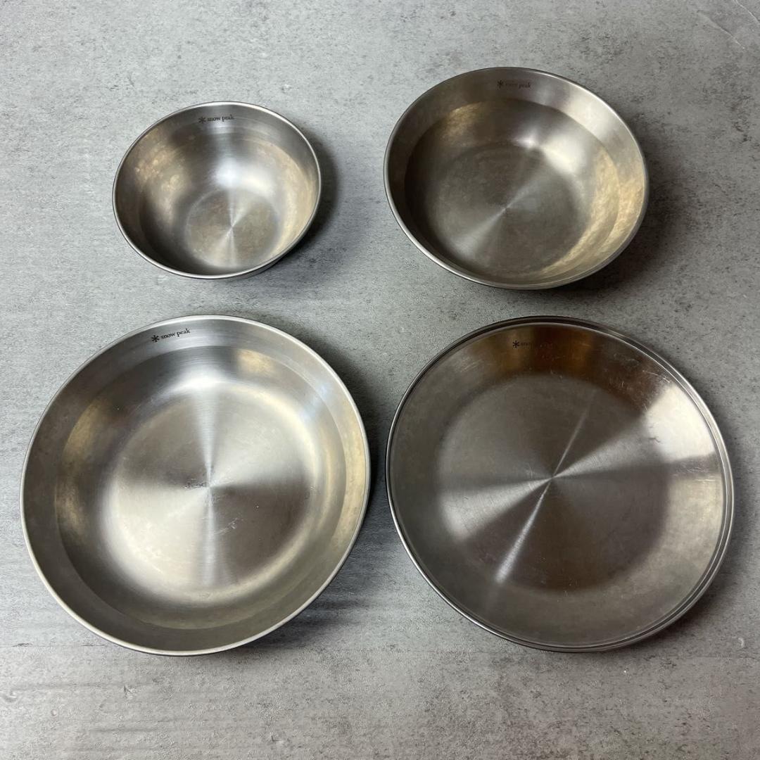  peak スノーピーク テーブルウェアセットL ファミリー 16枚