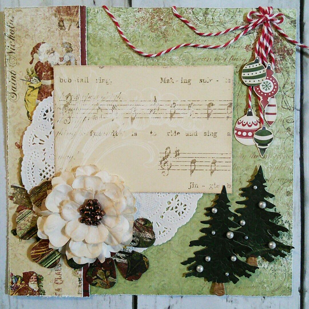 ★tumo★スクラップブッキング キット 6インチ♪ No,114