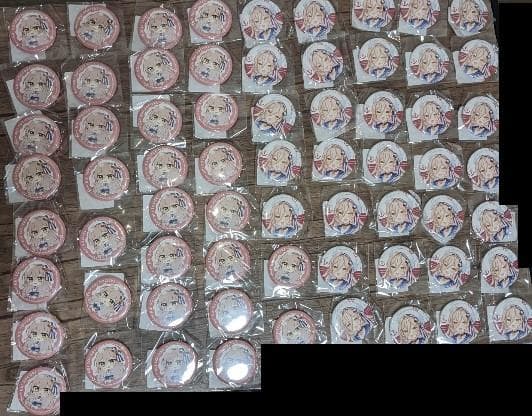 【67個】 ニュイ・ソシエール にじさんじ 缶バッジ DMMオンラインくじ