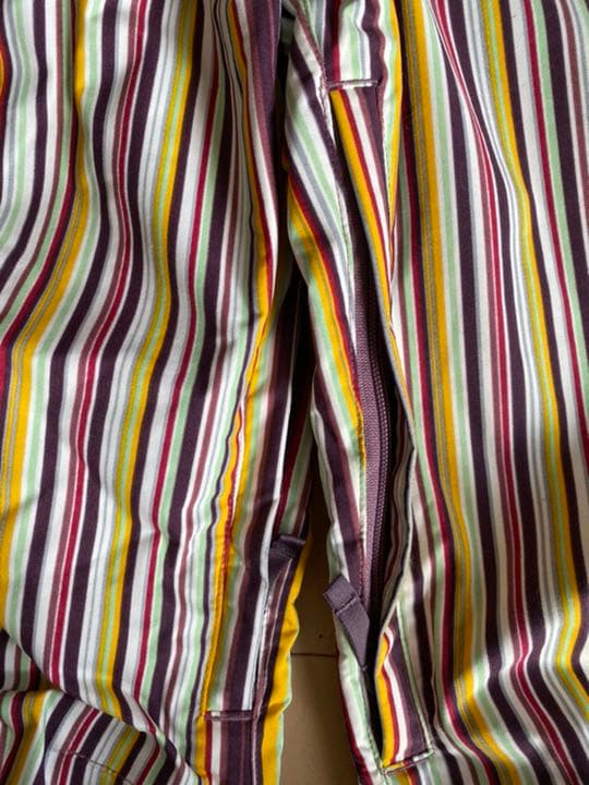 新品BURTON スノーボード　ウェア　パンツ　カラフル　ストライプ柄　バートン