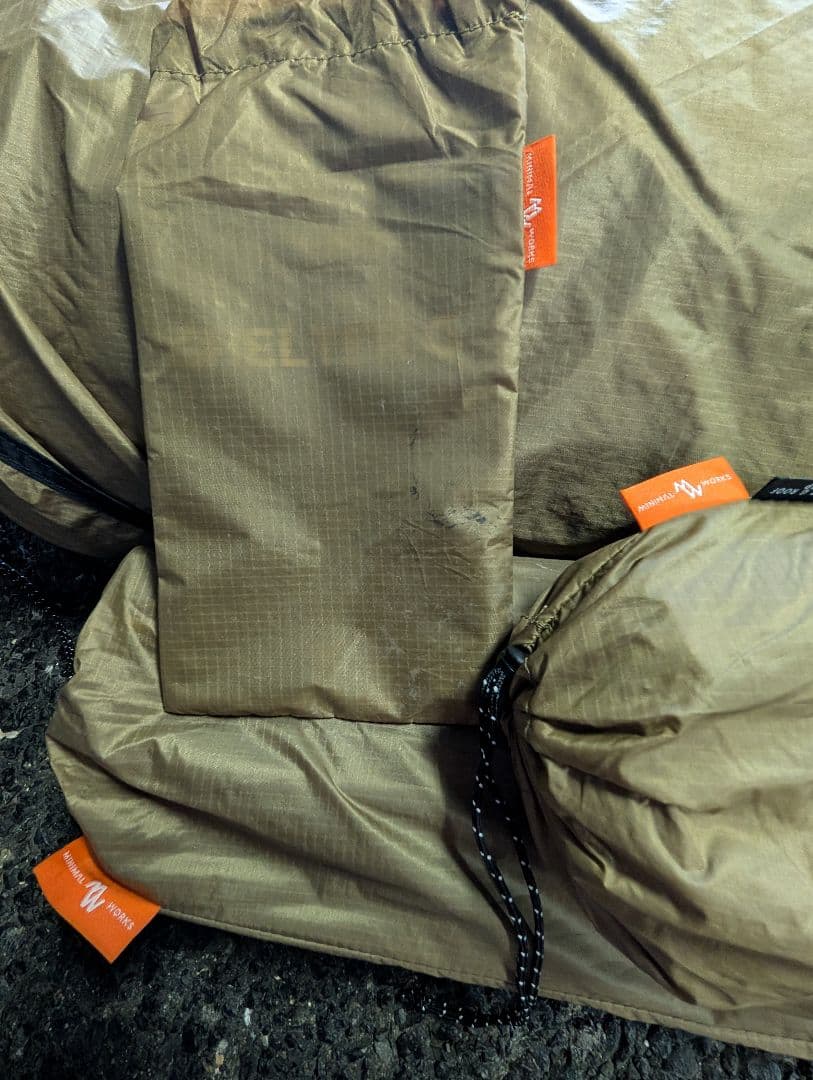 シェルターG ミニマルワークス 社外TPU×1,社外メッシュ×1付属 タン色