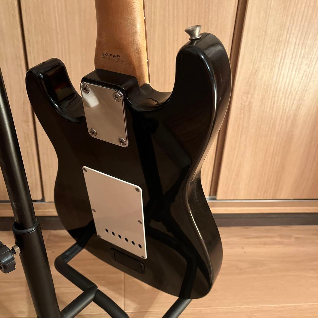 Fender Stratocaster ブラックエレキギター　ミニギター