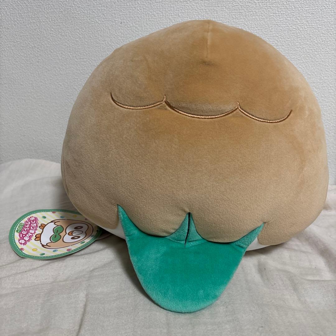 【タグ付き】 もっちりまんまるクッション　モクロー