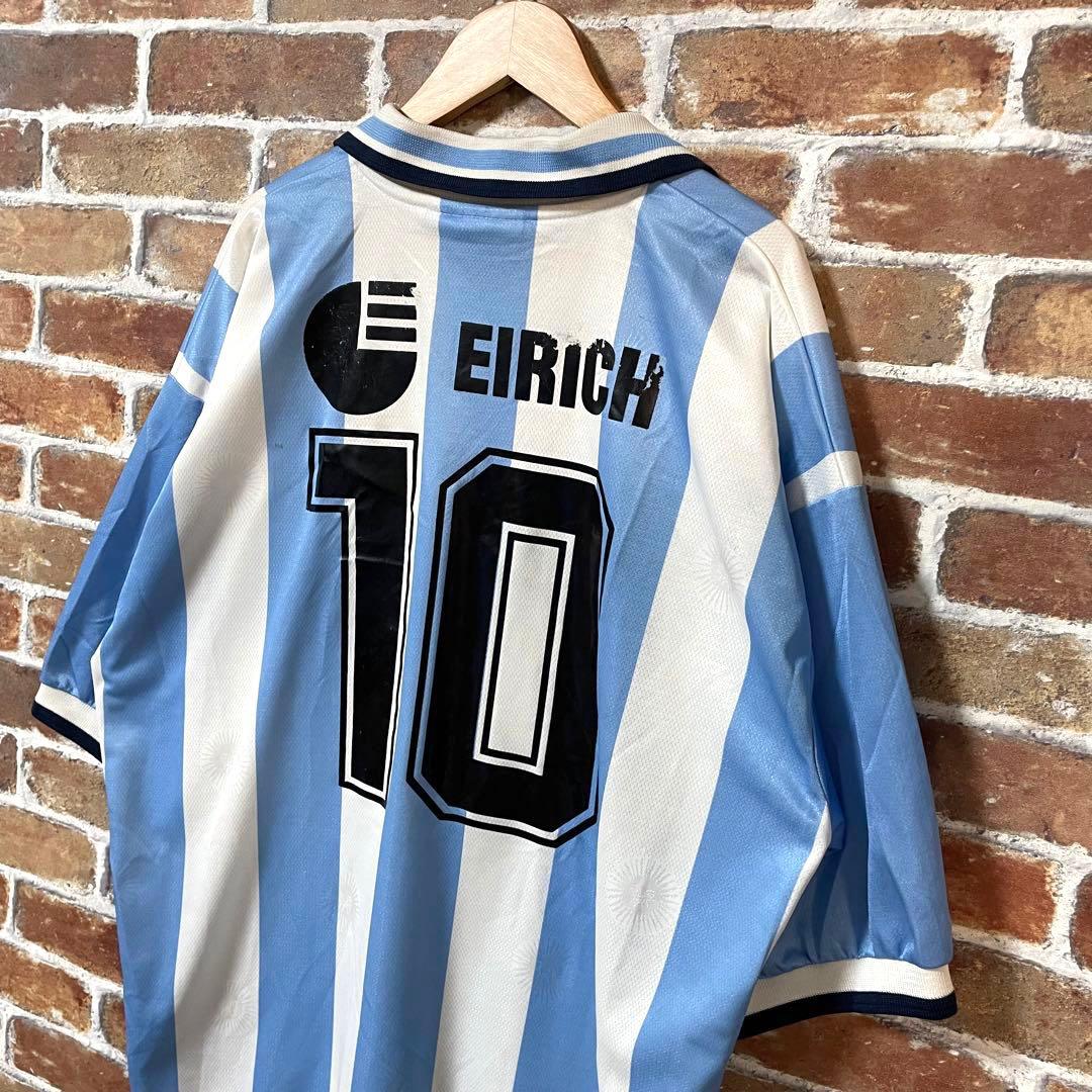 【希少】Reebok '99 アルゼンチン代表　ユニフォーム　size:XL