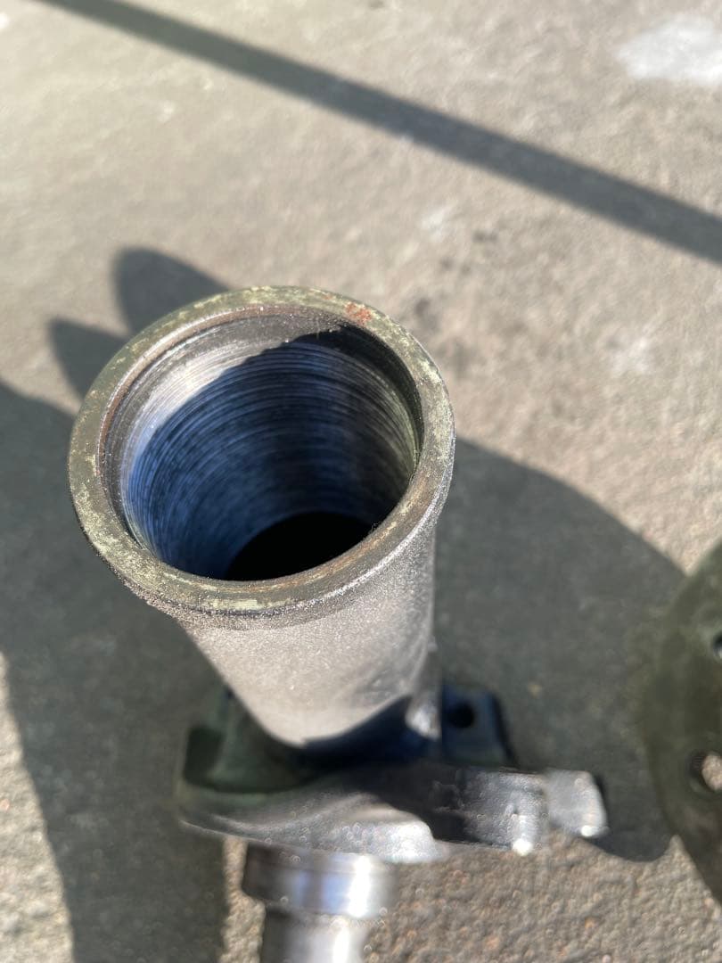 S130Z 左側フルタップ車高調とハブ　流用　ケンメリ　kgc110