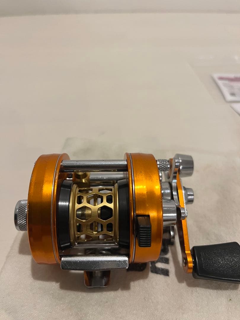 abu アンバサダー1500c フルカスタム　サンセットオレンジ