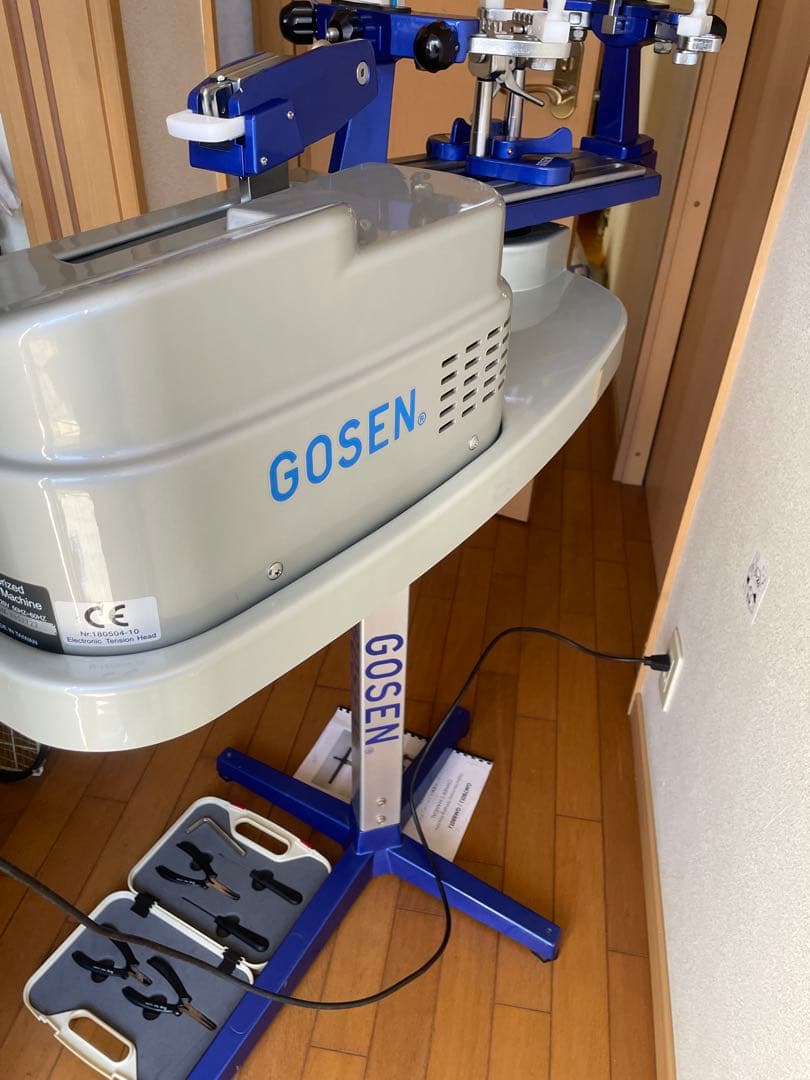 t*a様 完動超美品GOSEN GM880GM780テニスバドガット張り機動作良