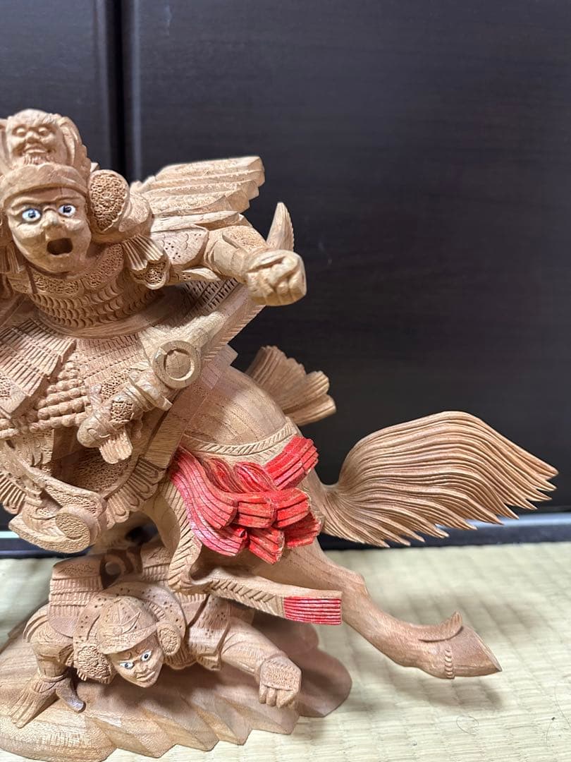 だんじり彫刻馬乗り