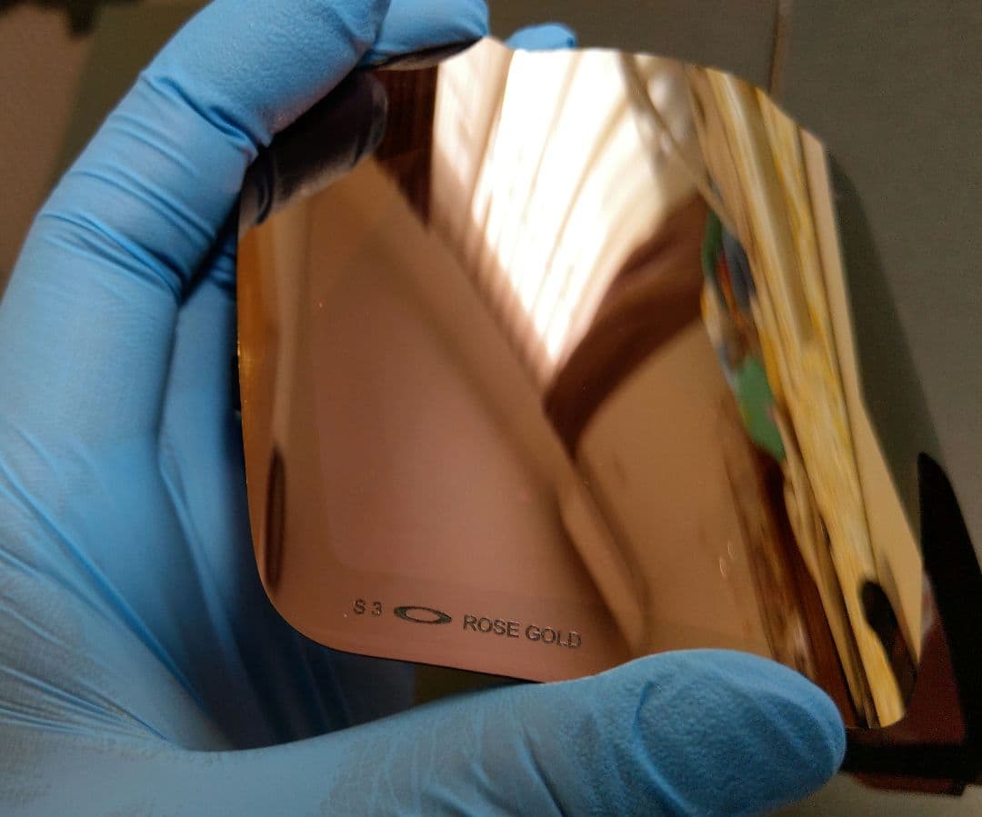 未使用 OAKLEY LINE MINER PRO L レンズ ROSEGOLD