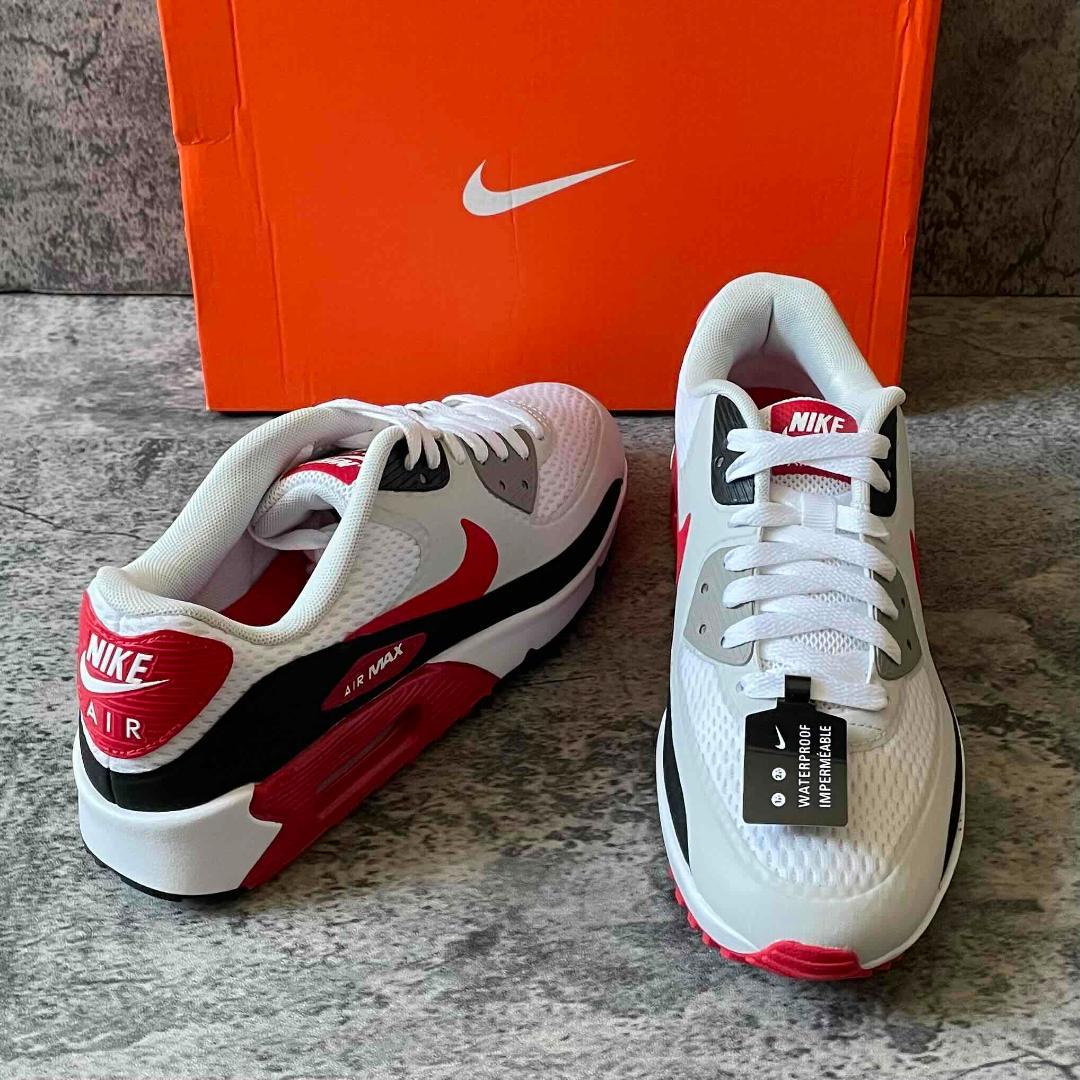 NIKE AIR MAX 90 G 赤 23.5 ナイキ エアマックス ゴルフ
