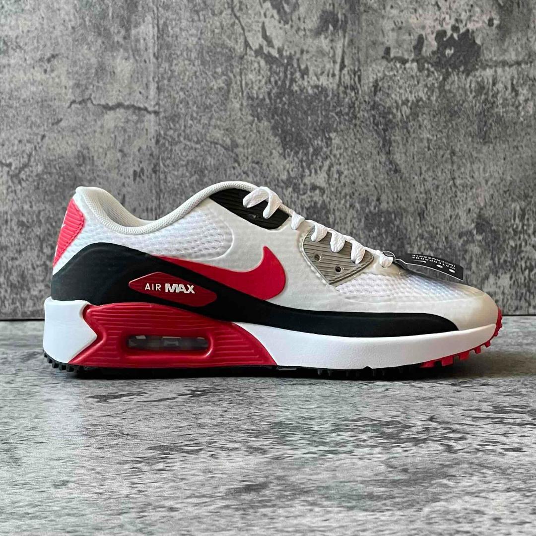 NIKE AIR MAX 90 G 赤 23.5 ナイキ エアマックス ゴルフ