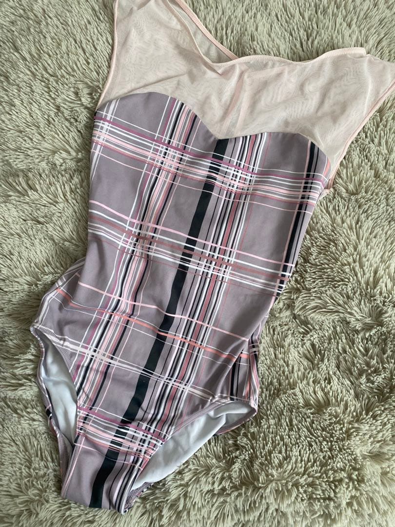 スティナ stina✴︎PレオタードタイプIチェック柄バレエ