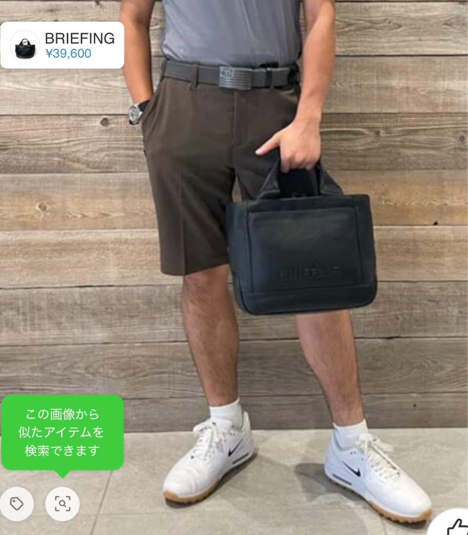 【限定　美品】BRIEFING カートトート　LE イタリア製シュリンクレザー