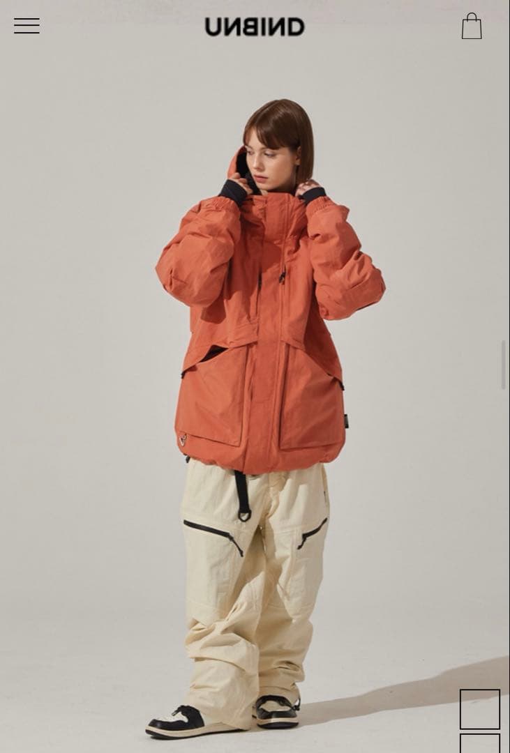 アンバインド　ウエア　ジャケット　UNBIND