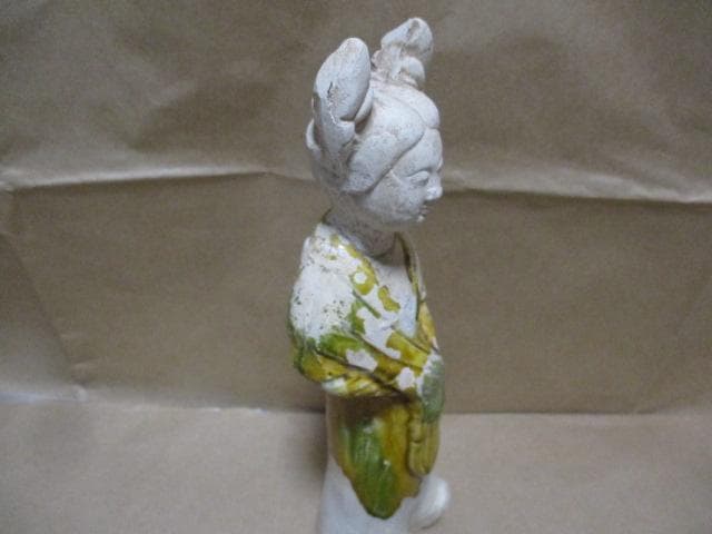 中国　唐三彩　女子俑　M29-1