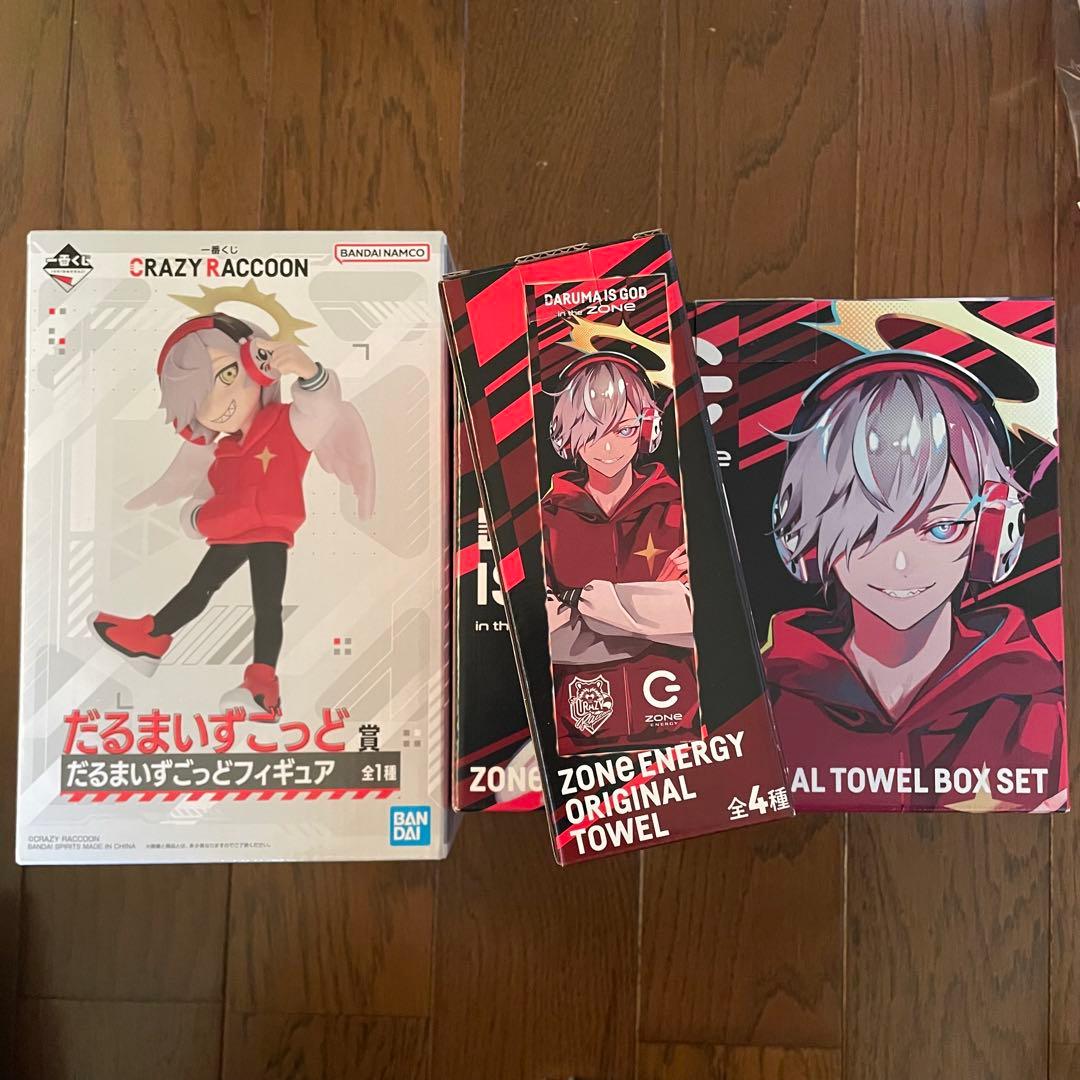 CRAZY RACCOON だるまいずごっど まとめ売り
